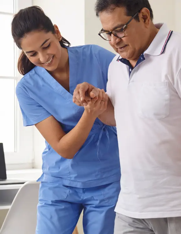 Rehabilitation physician at Punarvaas Hospital Bangalore — physiatrist leading patient recovery
